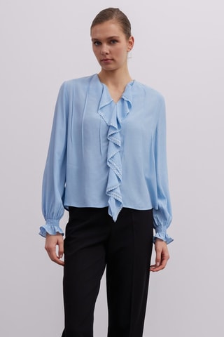 Blouse - Bleu