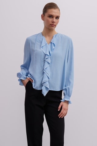 Blouse - Bleu