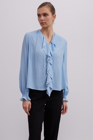 Blouse - Bleu