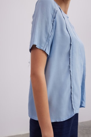 Blouse - Bleu clair