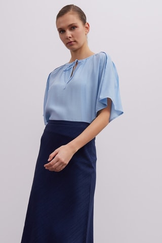 Blouse - Bleu clair
