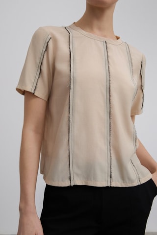Blouse - Beige