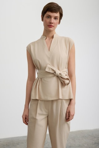 Blouse - Beige