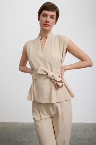 Blouse - Beige