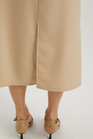 Jupe longue - 
Beige