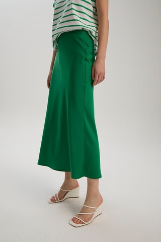 Jupe midi - Vert