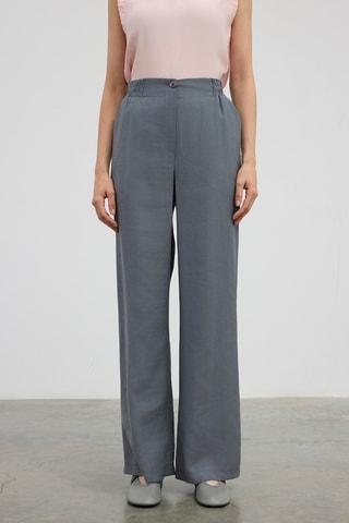 Pantalon taille haute - Anthracite
