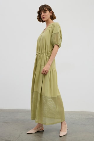 Robe longue - Vert