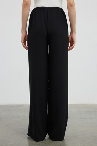 Pantalon taille haute - Noir
