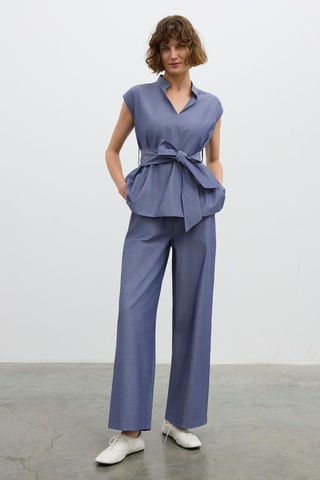 Blouse - Indigo
