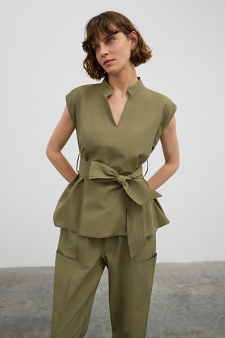 Blouse - Kaki