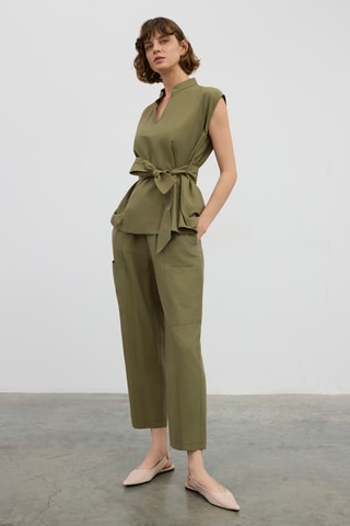 Blouse - Kaki