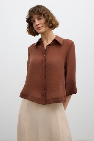 Chemisier - Marron