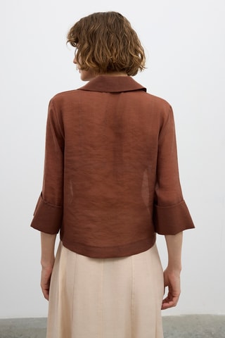 Chemisier - Marron