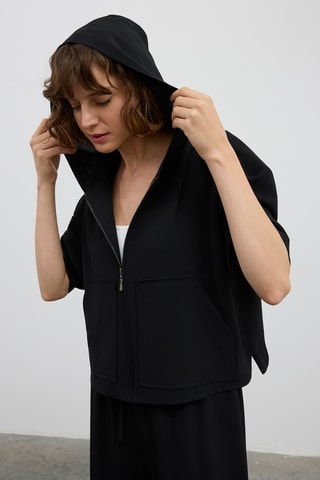 Veste à capuche - Noir