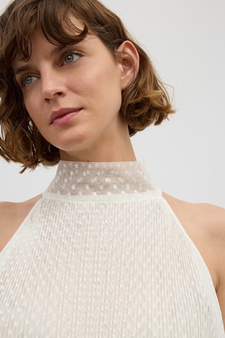 Top en dentelle - Ecru