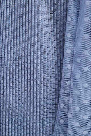 Top en dentelle - Bleu