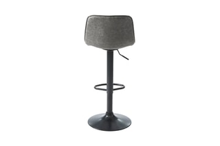 2 tabourets Tom - Gris et noir