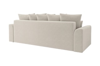 Canapé droit convertible Nova - Beige