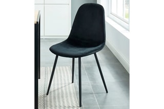 4 chaises Lena - 
Noir