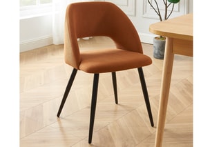 2 chaises Vintage - 
Terracota