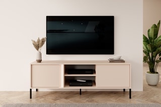 Meuble TV 2 portes Hulda - 153 x 53,4 x 39,5 cm