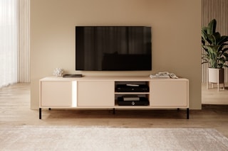 Meuble TV 3 portes Hulda - 202,9 x 53,4 x 39,5 cm