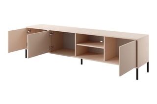 Meuble TV 3 portes Hulda - 202,9 x 53,4 x 39,5 cm