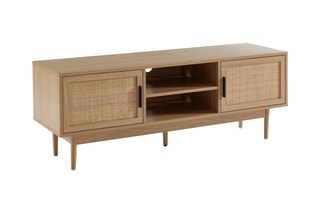 Meuble TV 2 portes Amana - Imitation bois