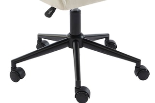 Fauteuil à roulettes Monaco - Blanc