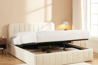 Lit-coffre avec sommier Simi - Couchage 160 x 190 cm