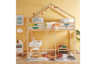 Lit mezzanine enfant Tini - Naturel