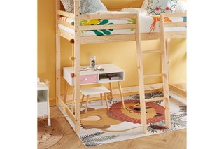Lit mezzanine enfant Tini - Naturel