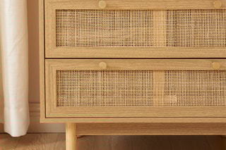 Commode 3 tiroirs Helena - Naturel