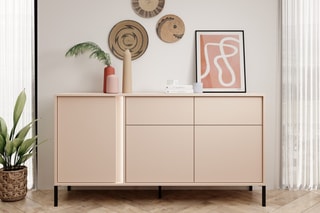 Buffet 3 portes Hulda - 153,5 x 81,4 x 39,5 cm