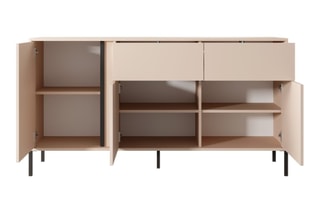 Buffet 3 portes Hulda - 153,5 x 81,4 x 39,5 cm