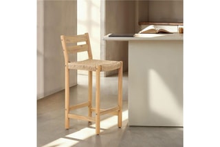 2 tabourets de bar en acacia Mina - 41,5 x 92 x 48 cm