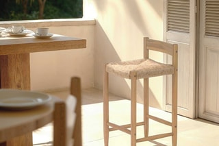2 tabourets de bar en acacia Teva - 41,5 x 82 x 43 cm