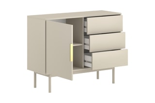 Buffet 1 porte Jona - 104 x 82 x 39 cm