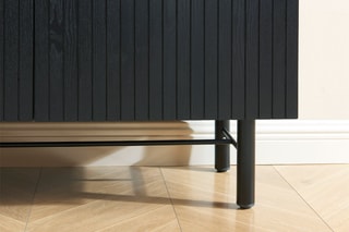 Buffet 3 portes Calista - Noir