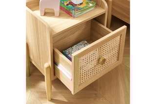 Table de chevet Pablo - Imitation bois