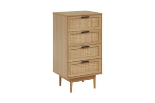 Chiffonnier 4 tiroirs Amana - Imitation bois