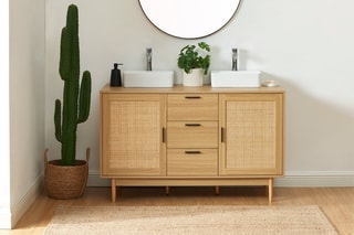 Meuble sous vasque Amana - Naturel
