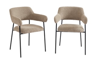 2 chaises Ivan - 57 x 80 x 58 cm