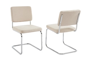 2 chaises Jack - 54,5 x 45,5 x 83,5 cm