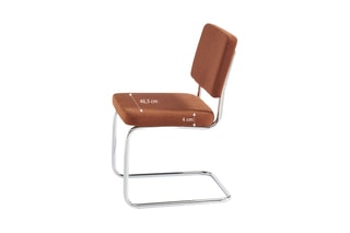 2 chaises Jack - 54,5 x 45,5 x 83,5 cm