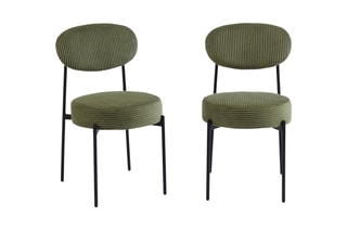 2 chaises Teina - 55 x 85,5 x 48 cm