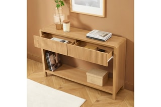 Console 2 tiroirs Utica - 120 x 76,5 x 30 cm
