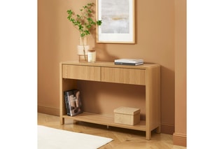 Console 2 tiroirs Utica - 120 x 76,5 x 30 cm