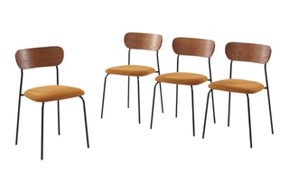 4 chaises Frida - 44 x 109 x 49 cm